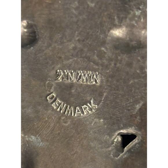 Baby Satyrs Rare Bronze and Alabaster Art Deco Bowl from Denmark - Picture 6 of 11